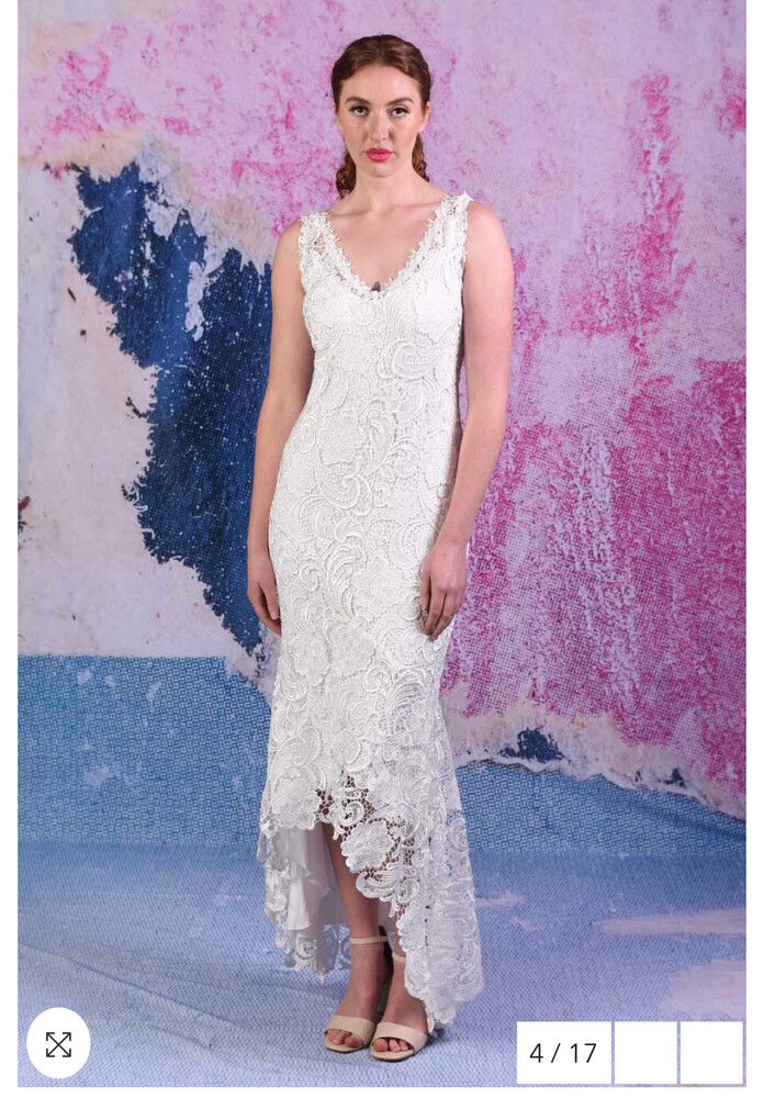 Dani Lee White Lace Wedding Dress