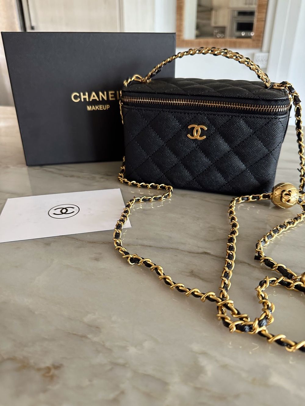 Chanel Beauty Vanity Bag Cosmetic Case