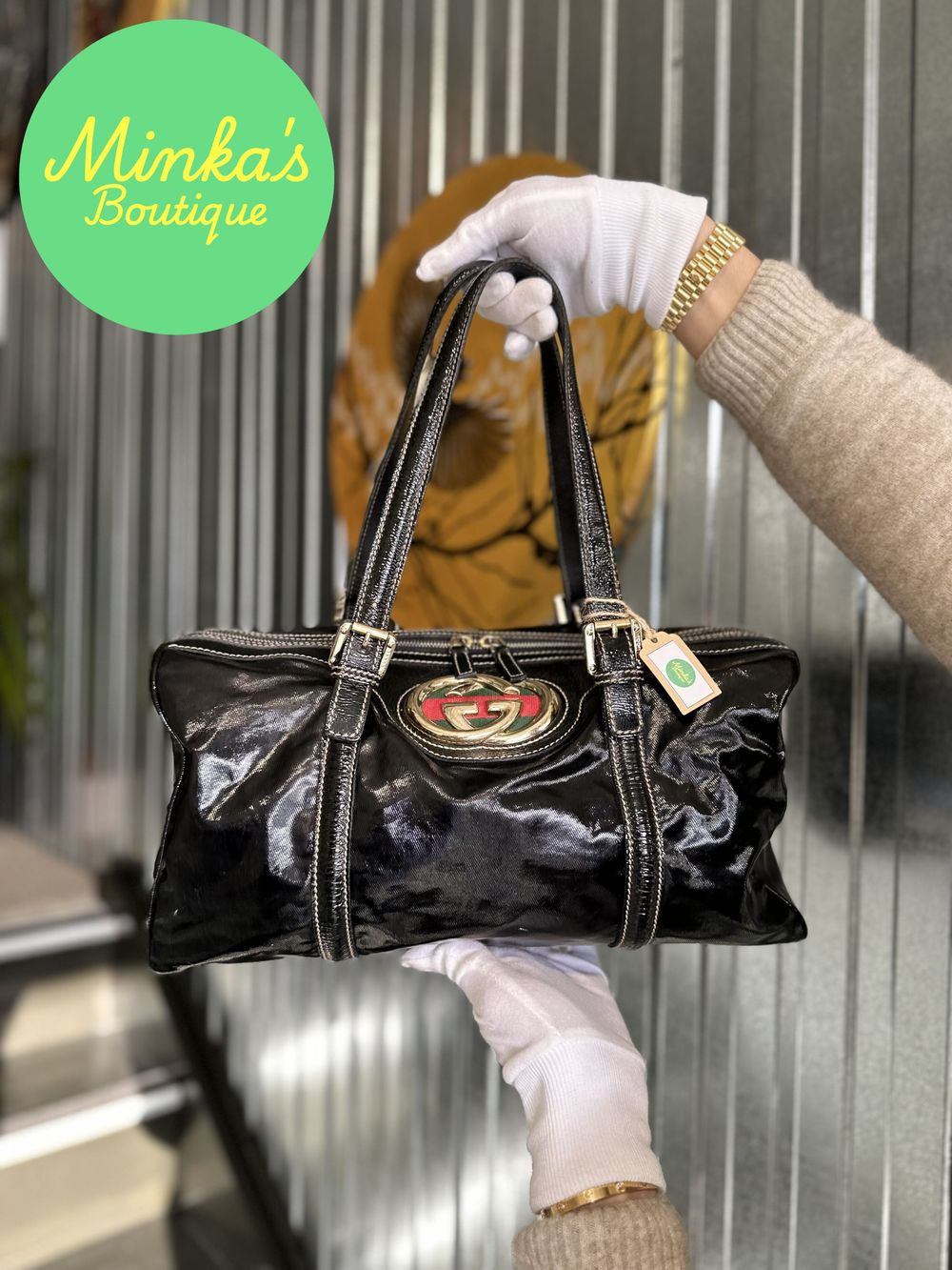Gucci Brit Boston