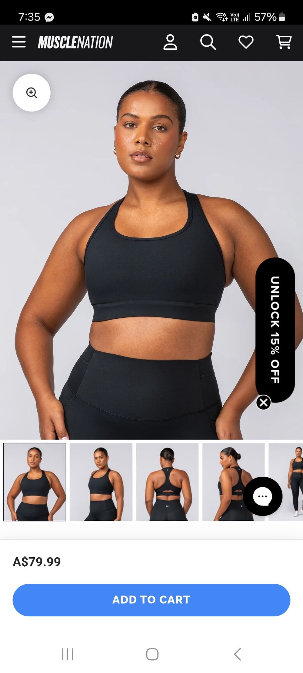 Sports bra