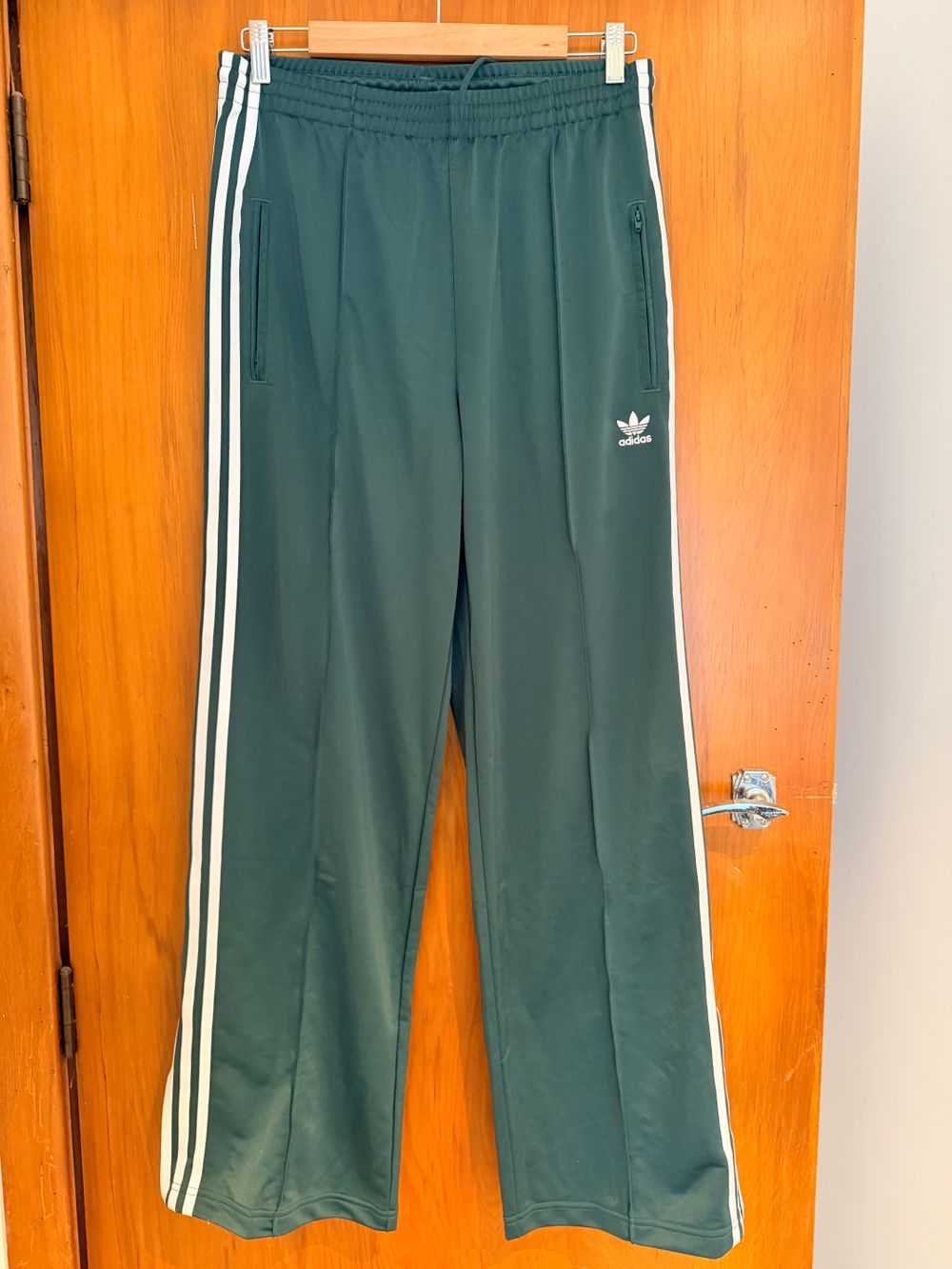 Adidas Firebird Loose Track Pants - Forest Green
