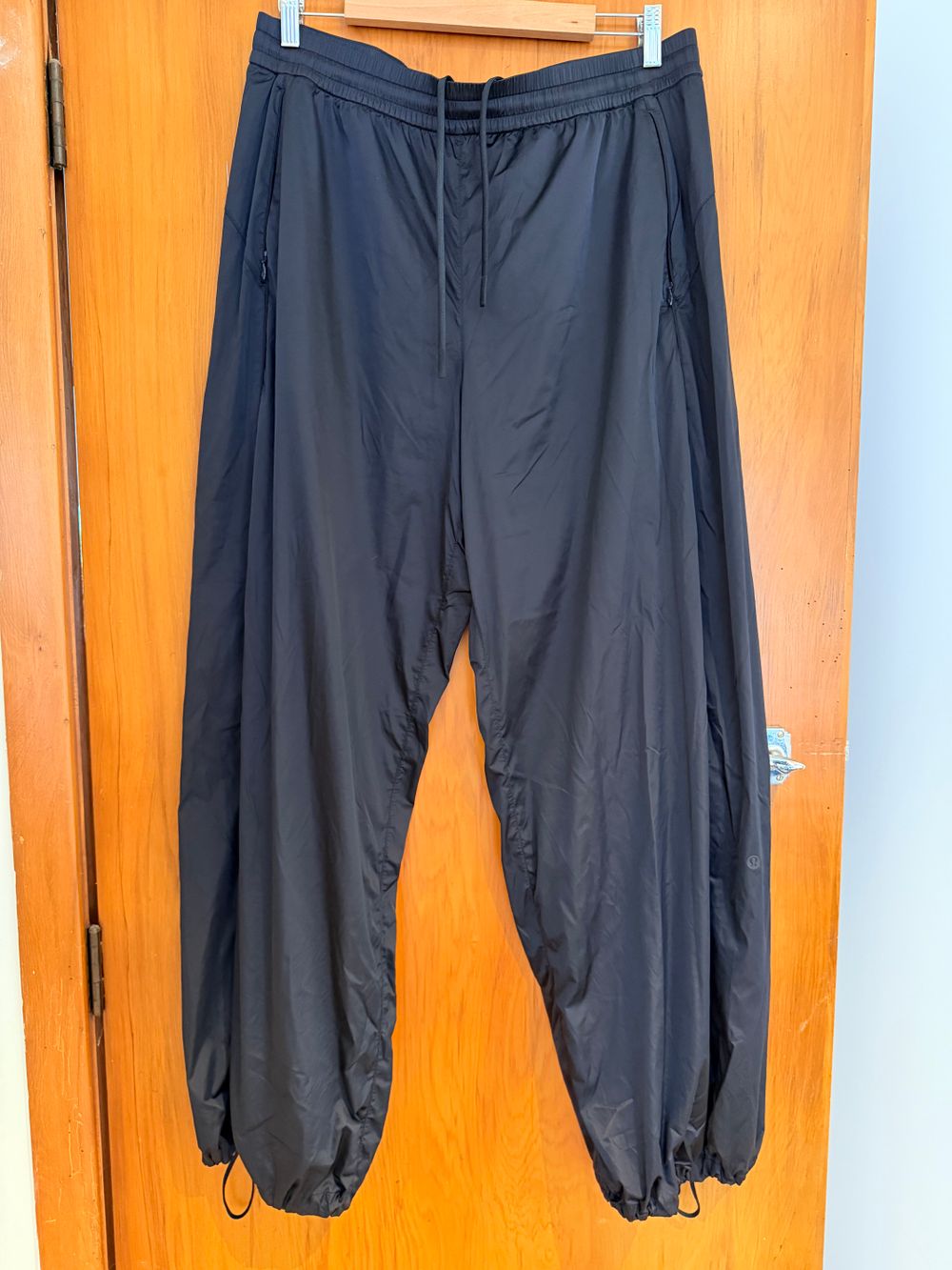 Lululemon Stretch Satin Nylon Mid-Rise Pant - Black