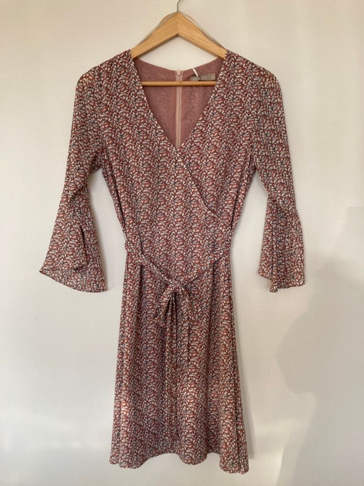 Pink Floral Dress