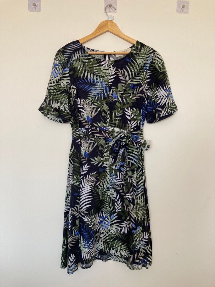 Jacqui C Dress in Jardine Cream