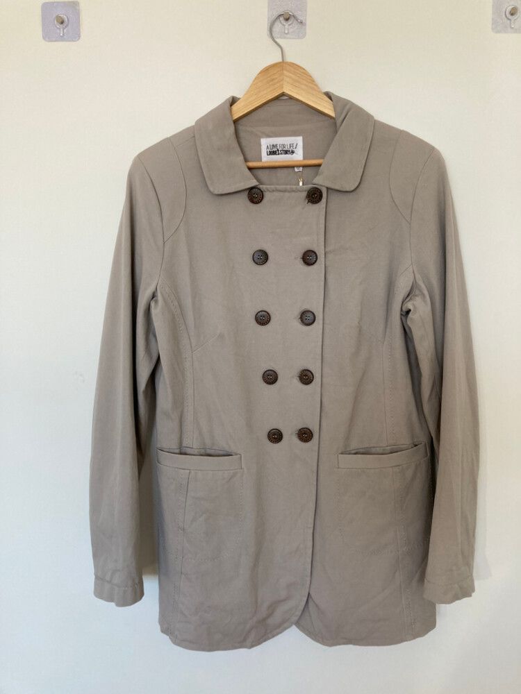 Loobies Story Beige Trench Jacket
