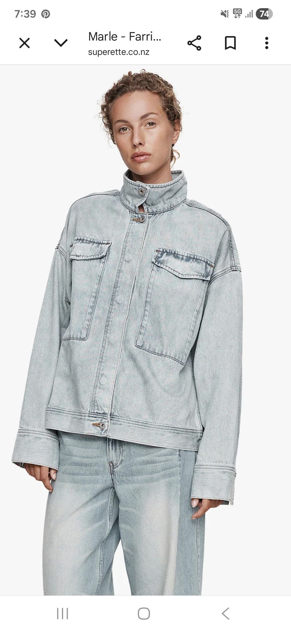 Marle Farrin Denim Jacket