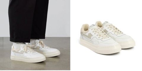 Pearl Strike Leather sneaker
