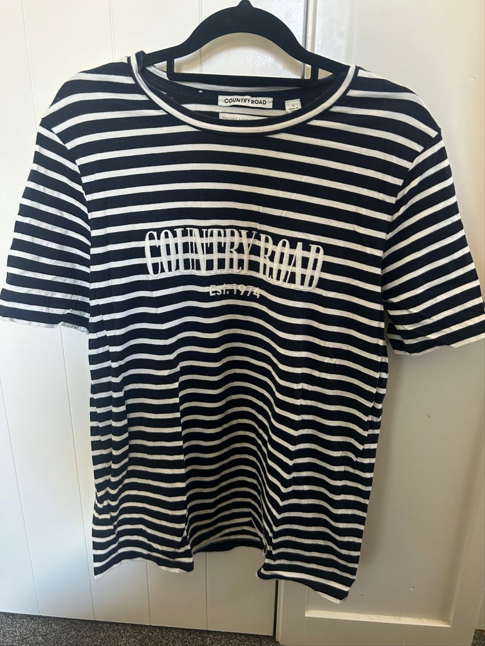 Country Road Navy Striped T-Shirt