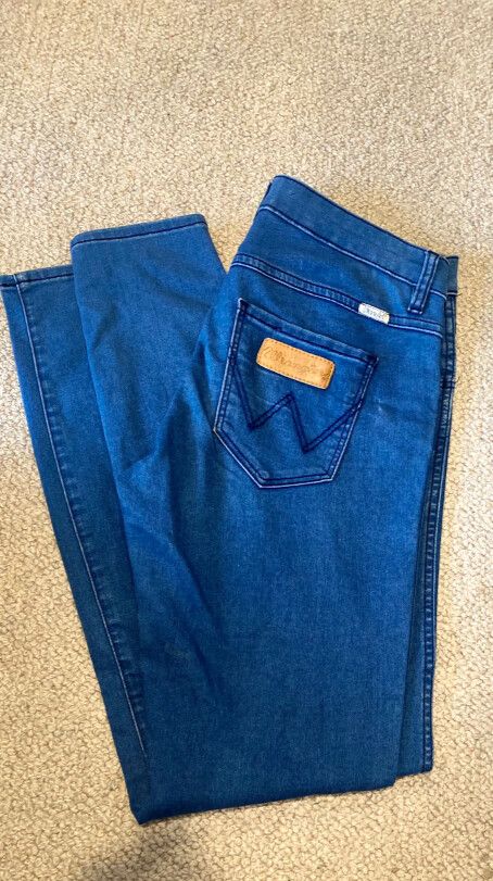 Wrangler Blue Skinny Jeans