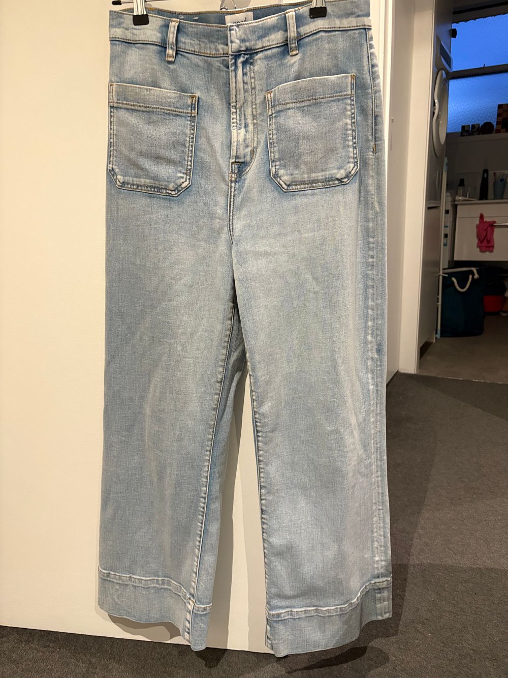 New Seed Heritage Blue Wide Leg Jeans