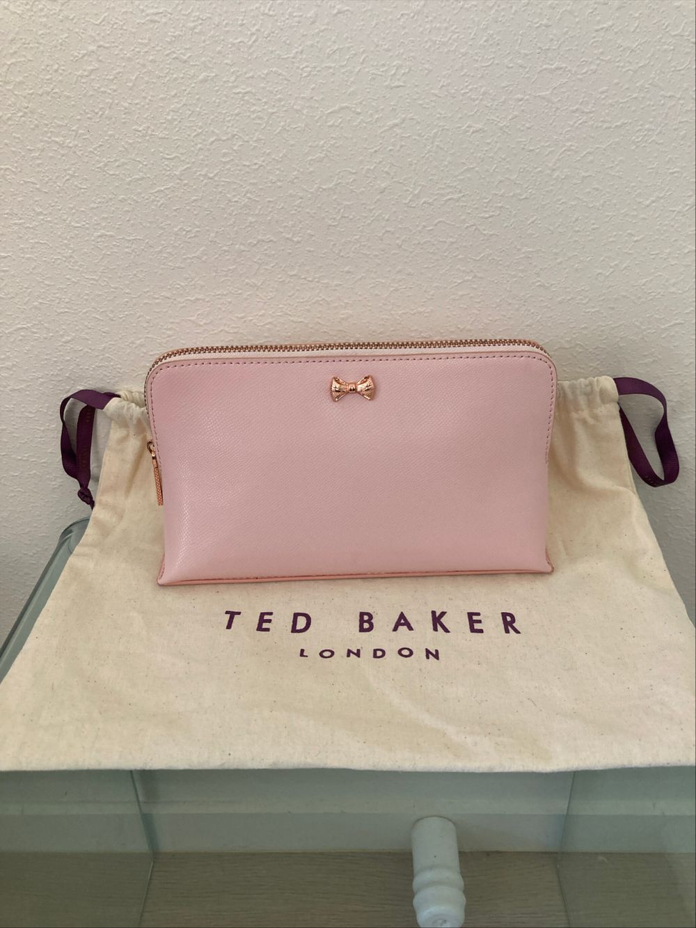 Ted Baker Pink Clutch Bag