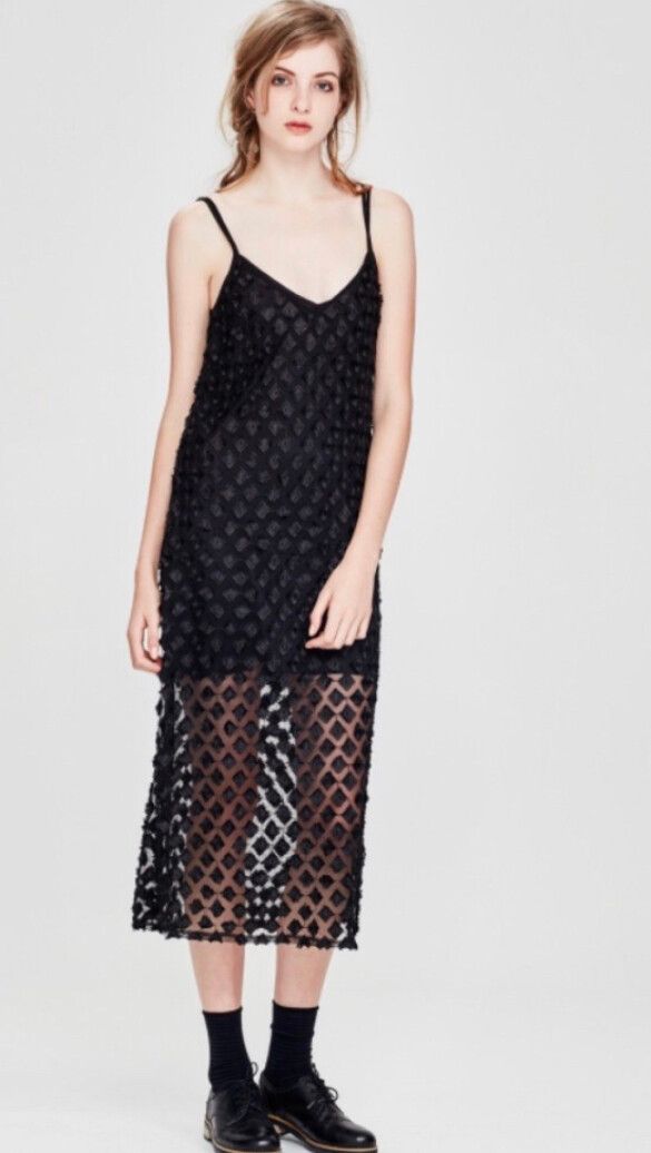 Diamond slip dress