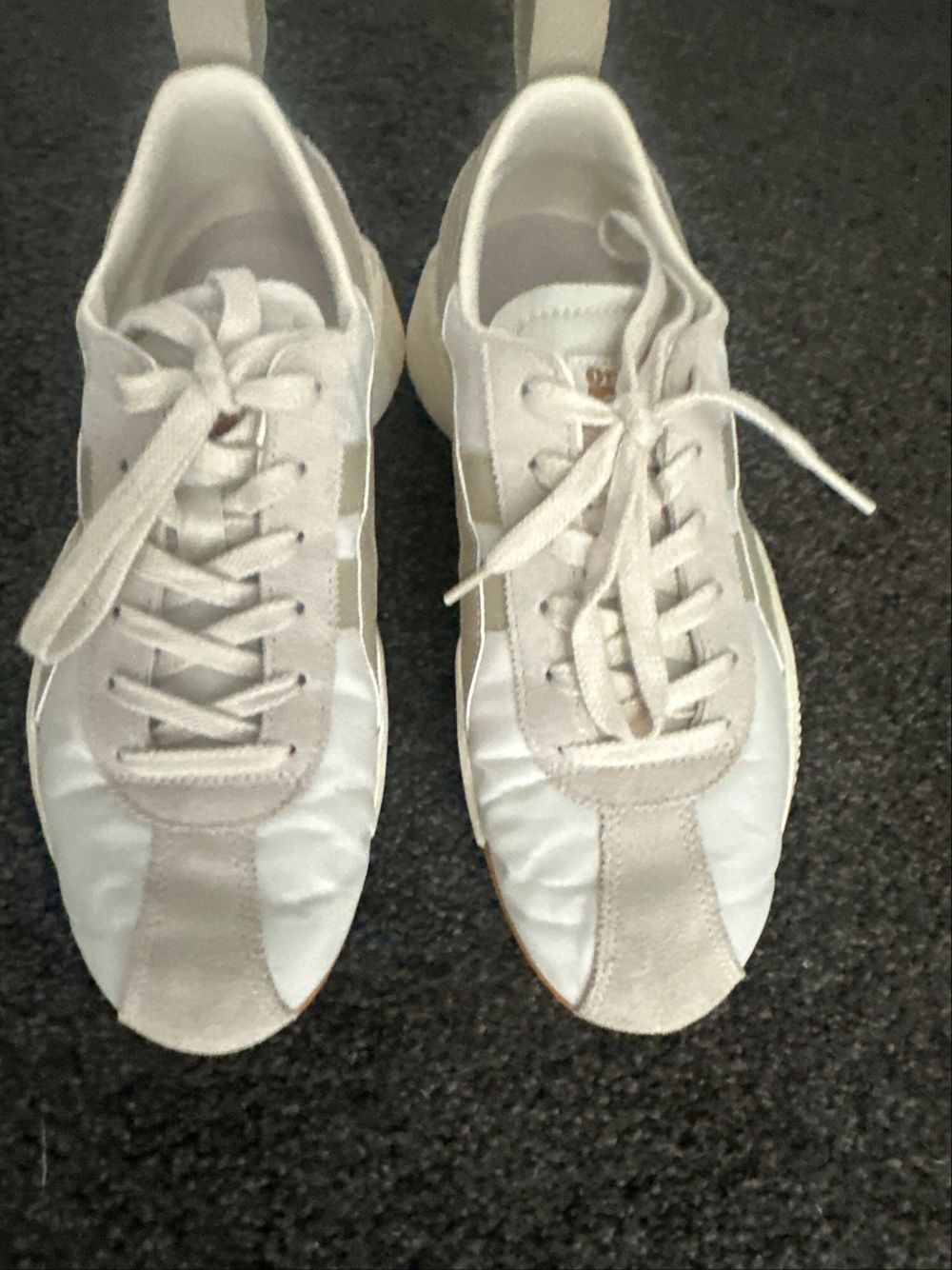 Onitsuka Tiger White And Beige Sneakers