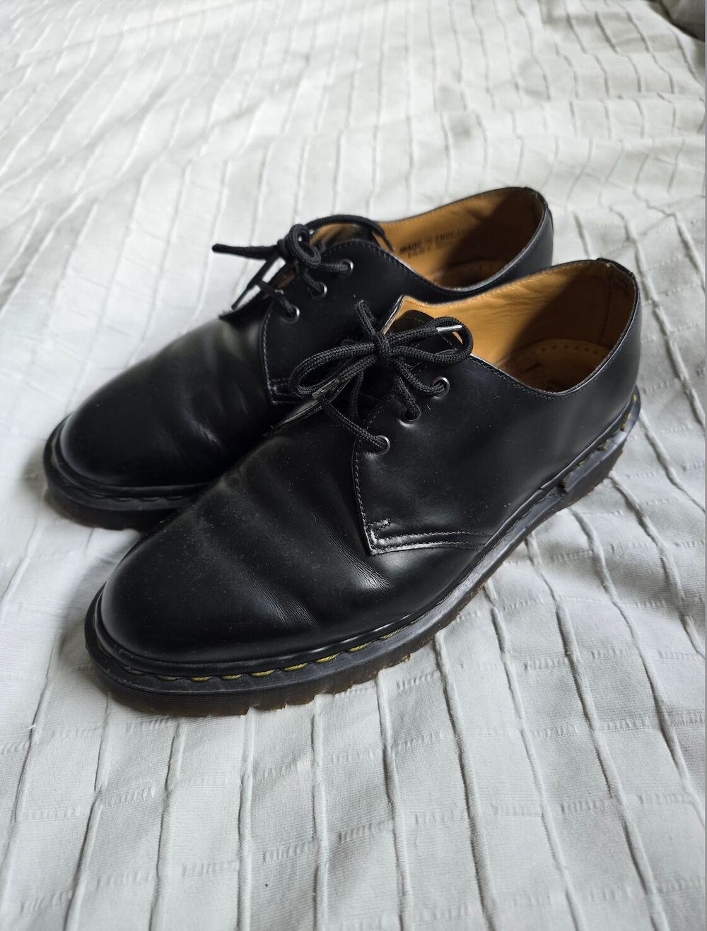 Dr. Martens Black Leather Shoes