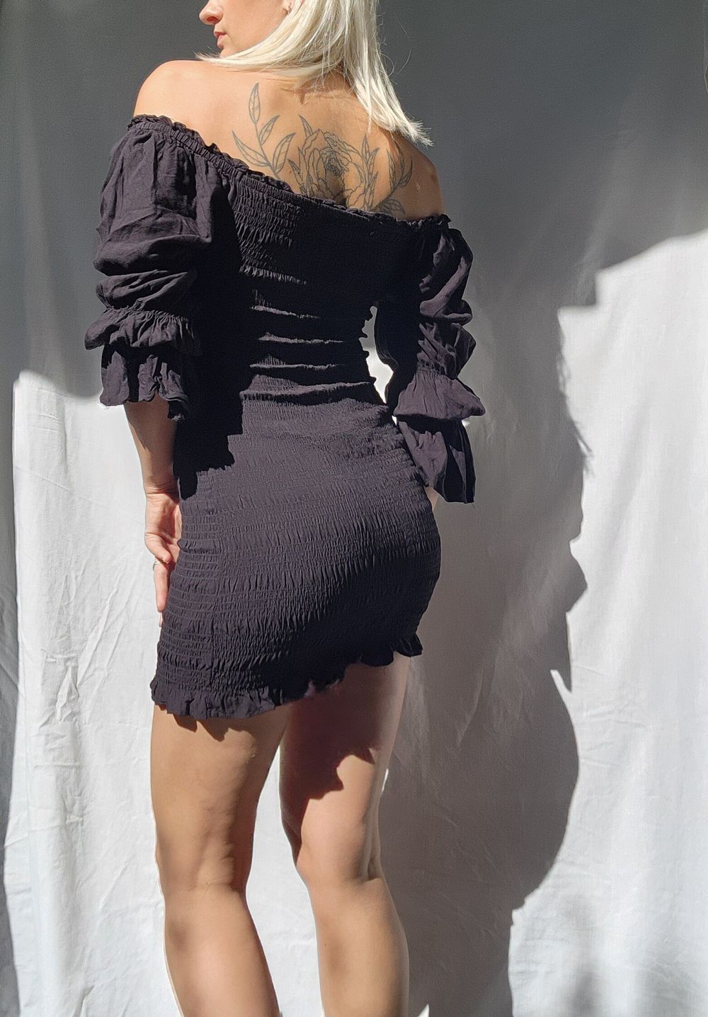 Off shoulder dress