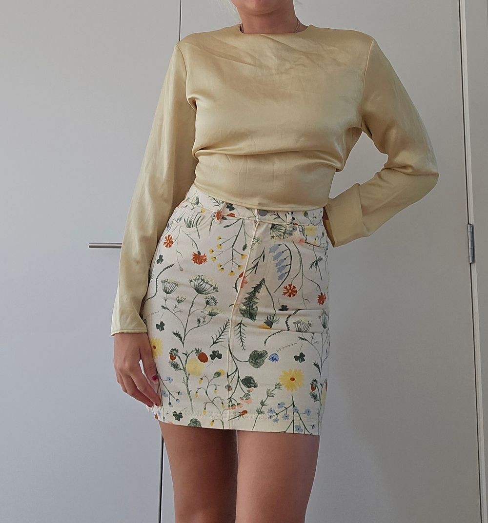 Floral skirt