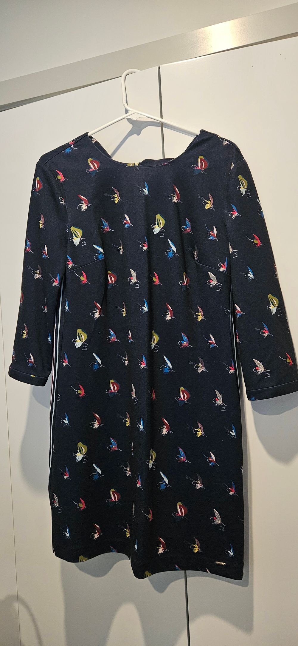 Ted Baker Printed Navy Dress