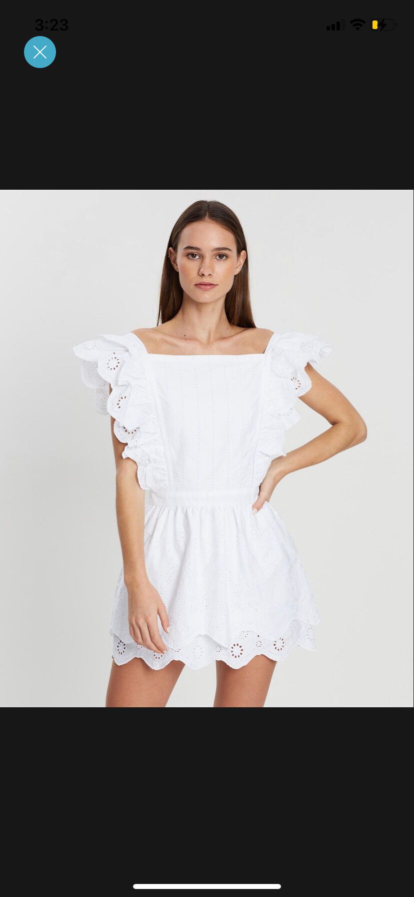 sir the label dahlia ruffle mini dress Sir the Label Dahlia Mini Dress