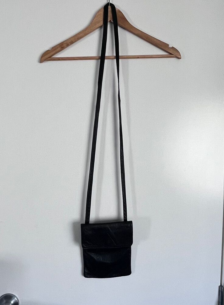 Leather Cross Body Travel Bag