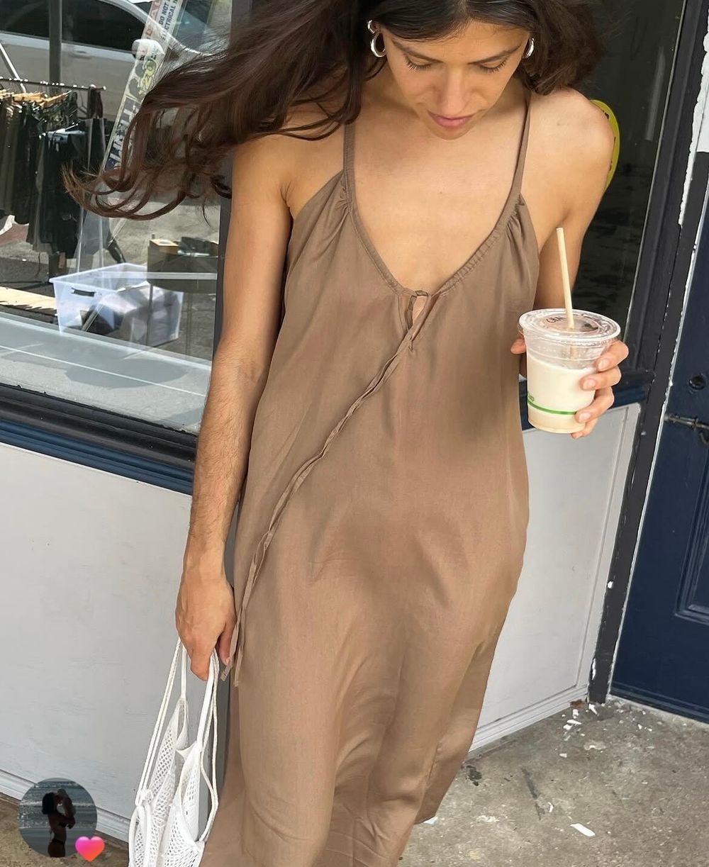 Deiji Studios Brown Dress