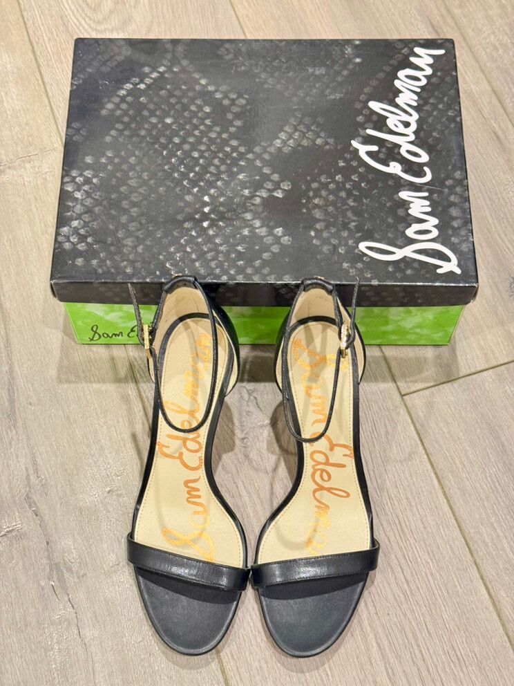 Sam Edelman Black Heels