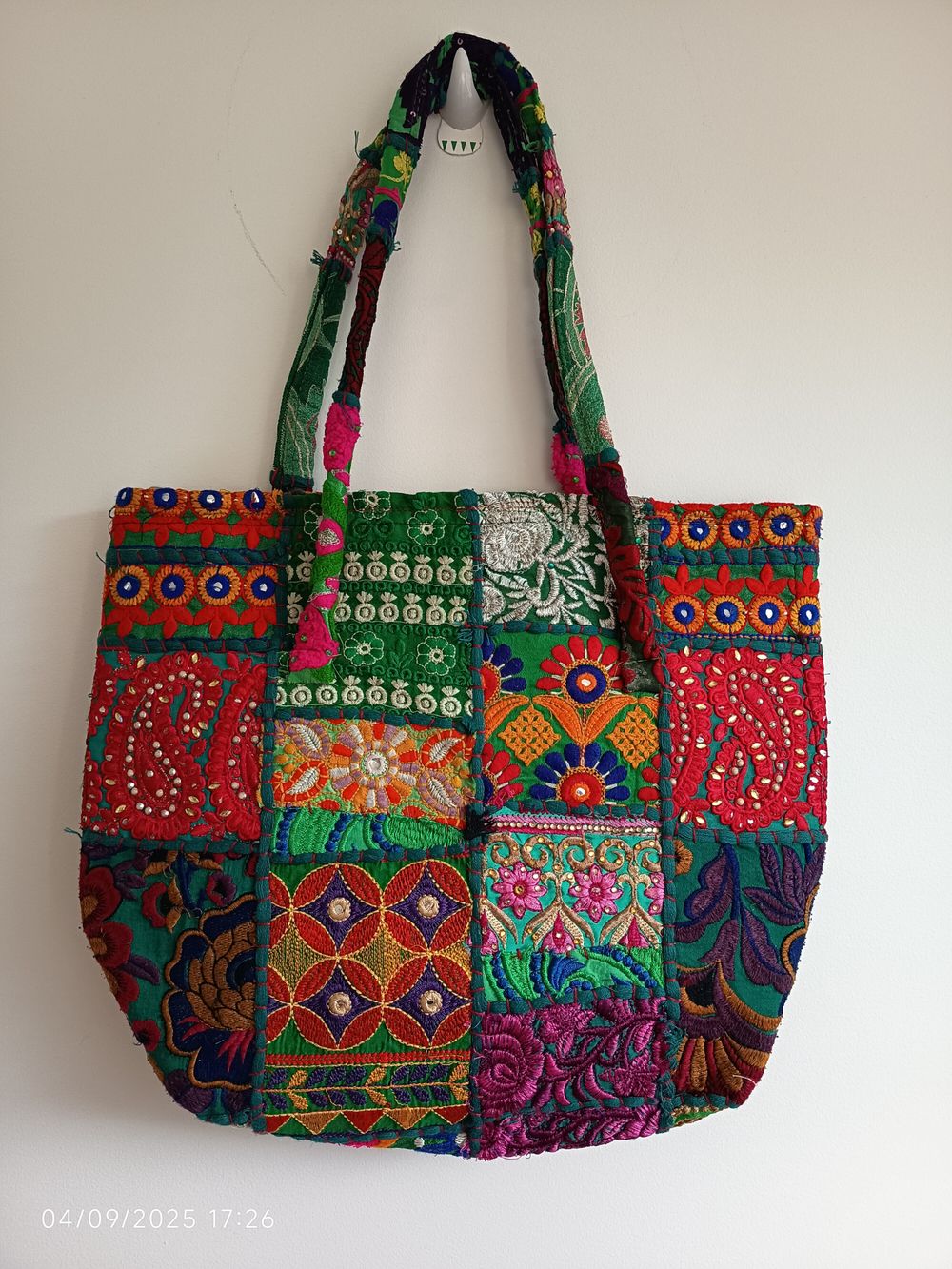 Patchwork Tote Bag