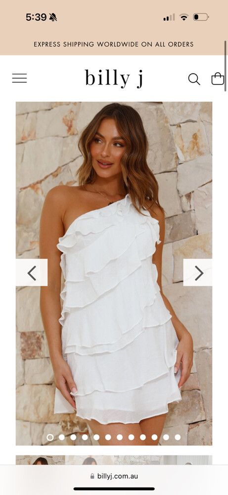 Billy J Boutique - Cassidi Mini Dress on Designer Wardrobe