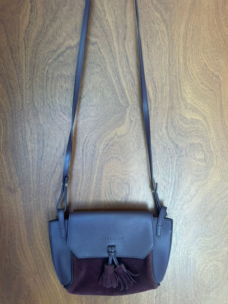 Longchamp Leather Crossbody Bag
