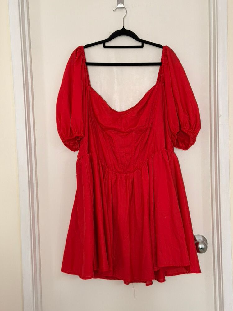 red long sleeve dress amazon Amazon.com: Red Dress With Sleeves