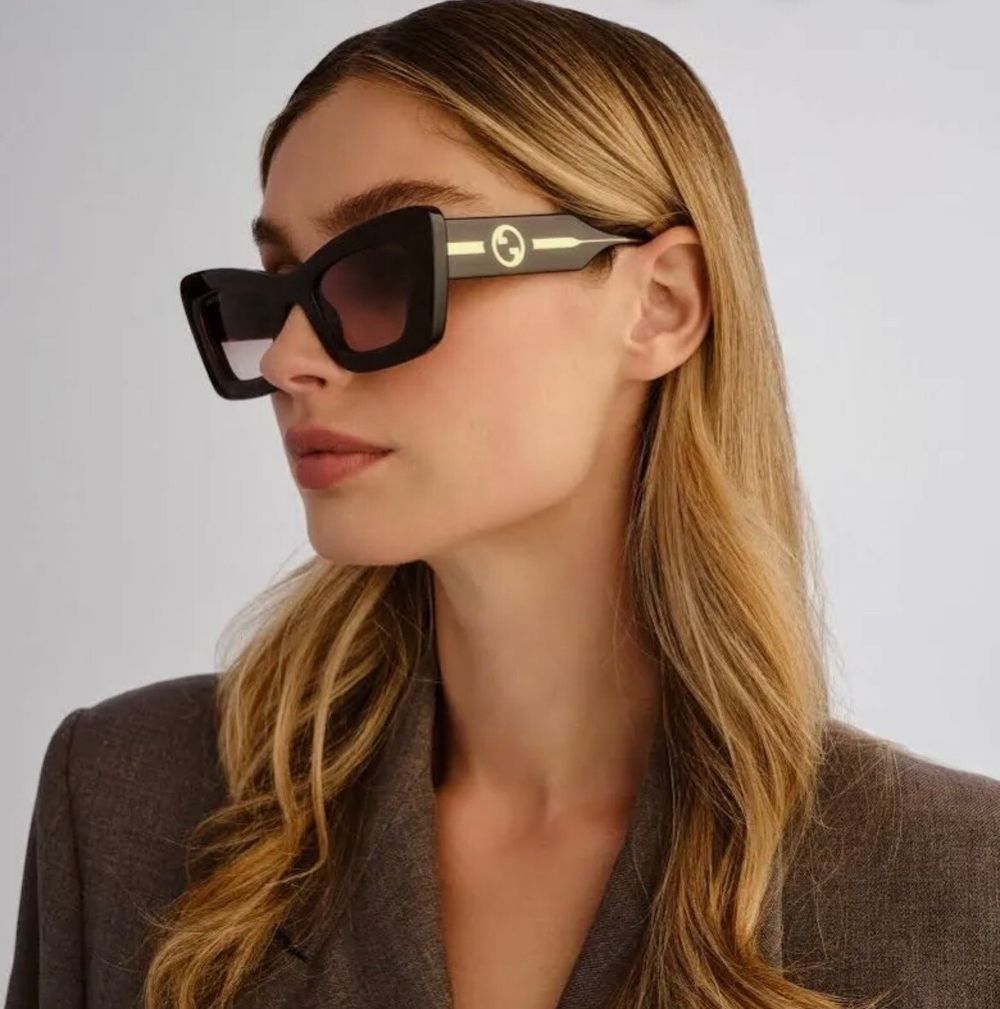 Gucci Tortoise Shell Cat Eye Sunglasses