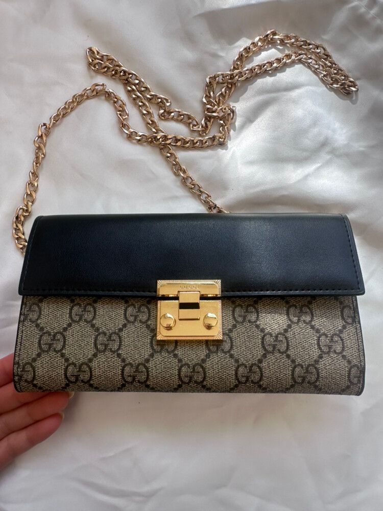 Gucci Padlock Wallet On Chain