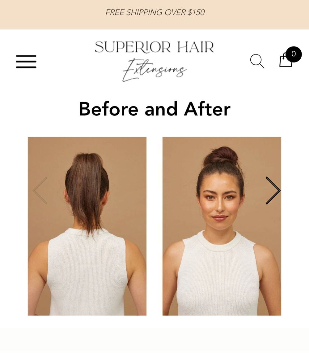Burgundy Clip-in bun extension