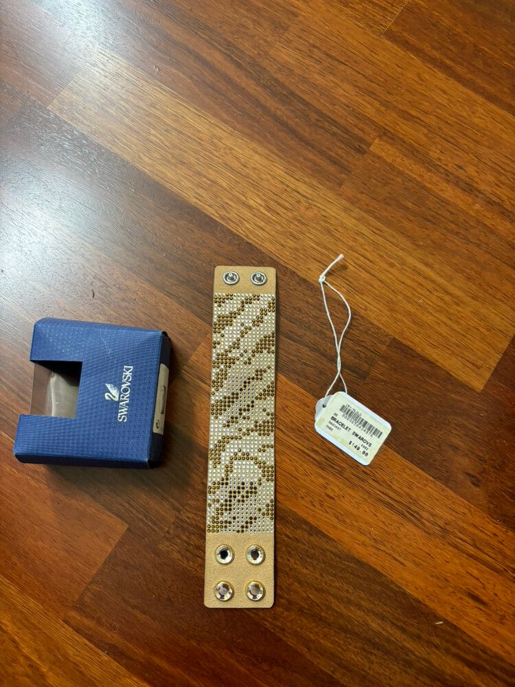 Swarovski crystal bracelet / cuff