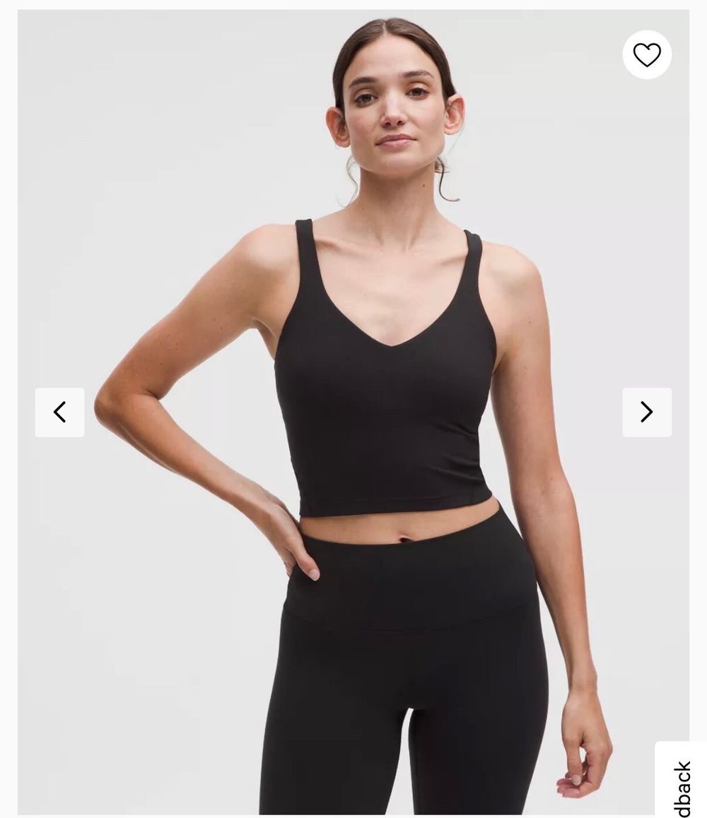Lululemon align tank top (light support A/B)