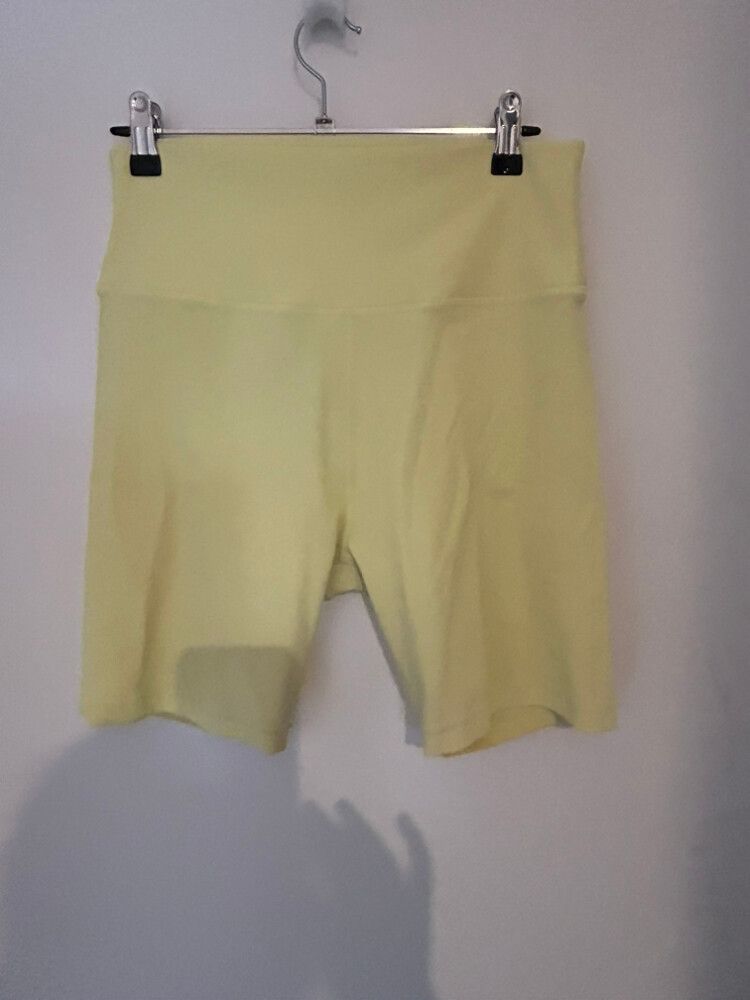 Yellow Lorna Jane Bike Shorts