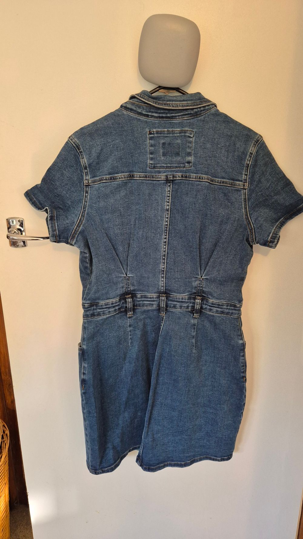 Silent Theory Blue Denim Shirt Dress