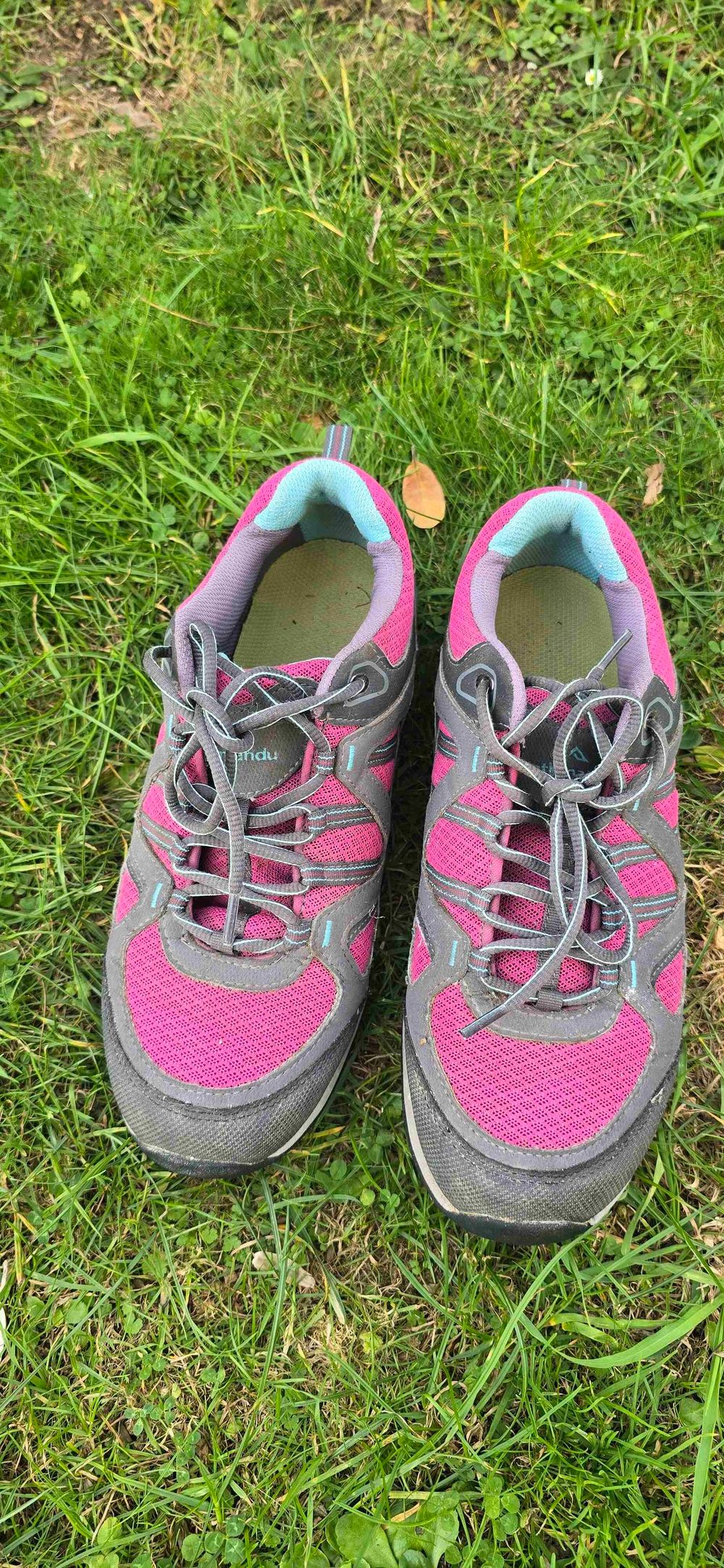 Kathmandu Pink Grey hiking/walking shoes