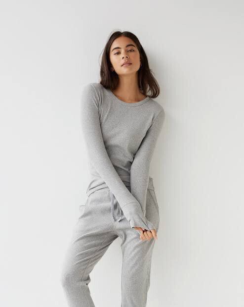 Dear Dylan L/S lounge top & pant set - Size XS - RRP $259.99
