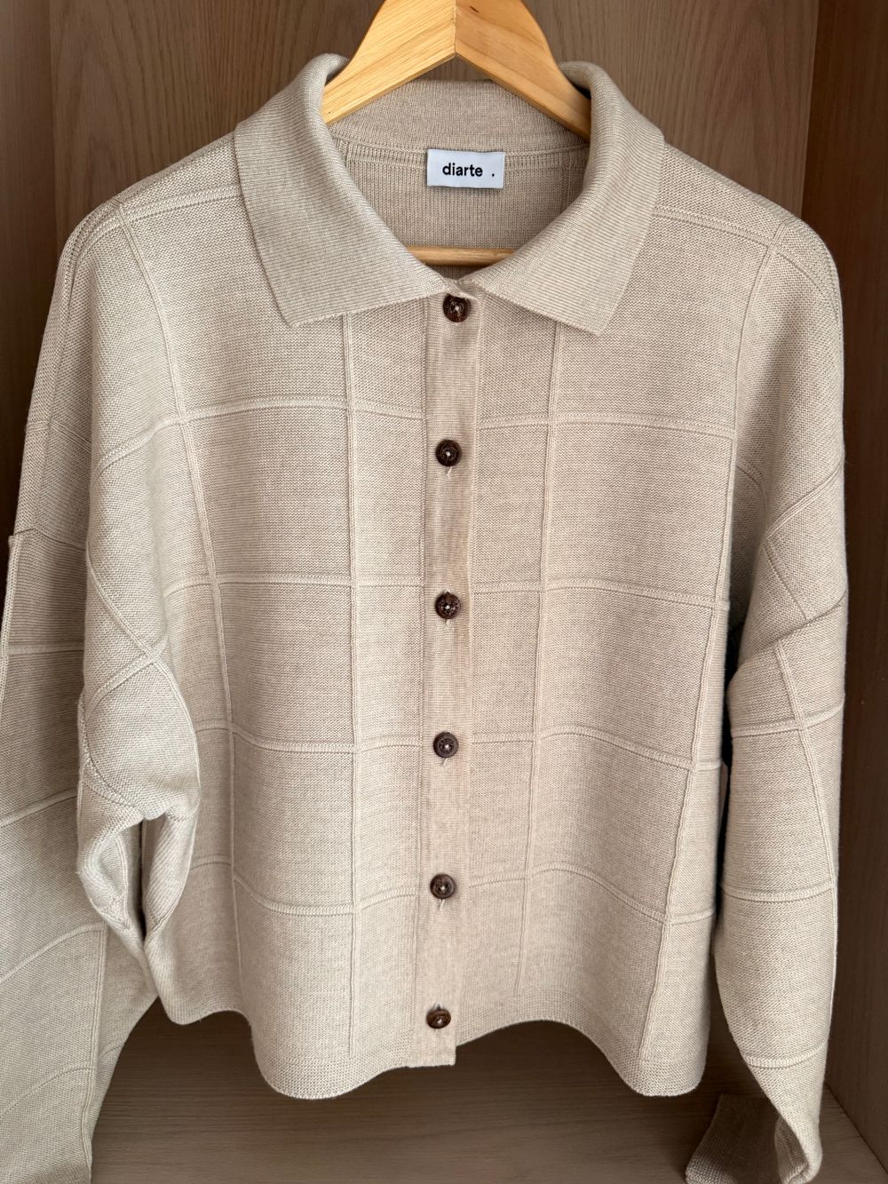 Diarte Beige Knit Jumper