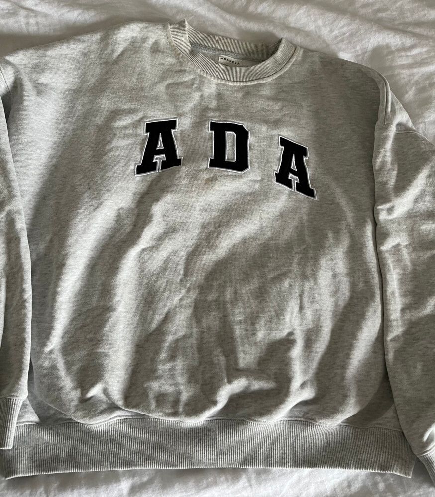 Adanola Grey Cotton Jumper Sweatshirt