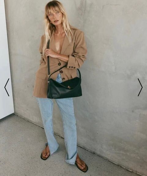 Vestirsi Black Leather Handbag