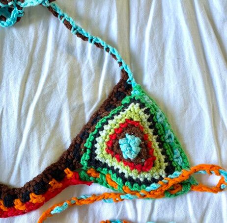 Handmade Crochet Bikini Top