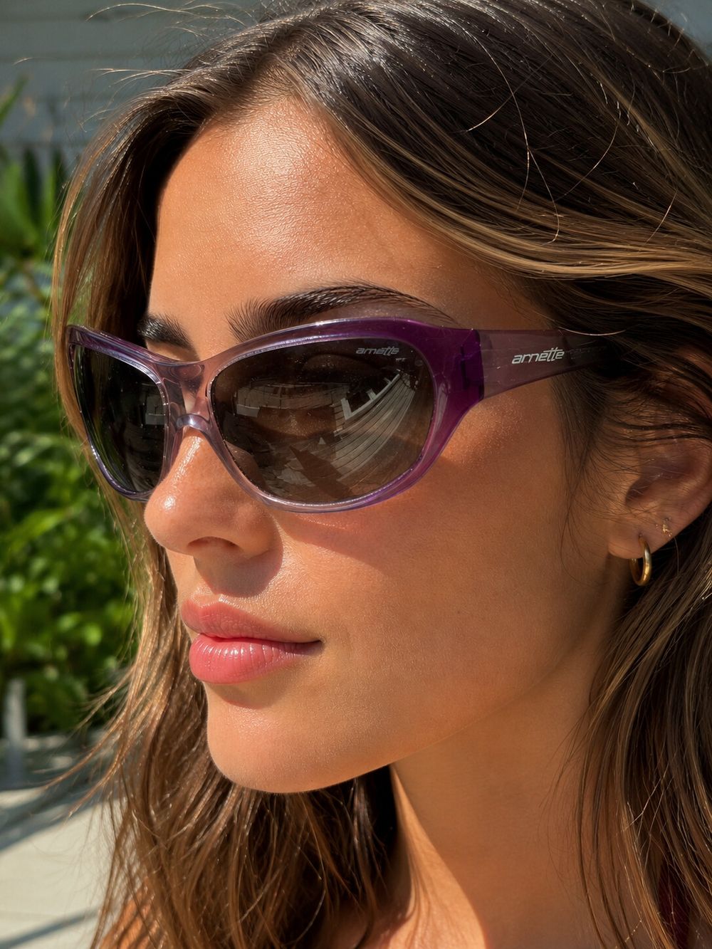 Y2K Vintage Surf Skate Festival Arnette Purple Sunglasses | Y2K Originals