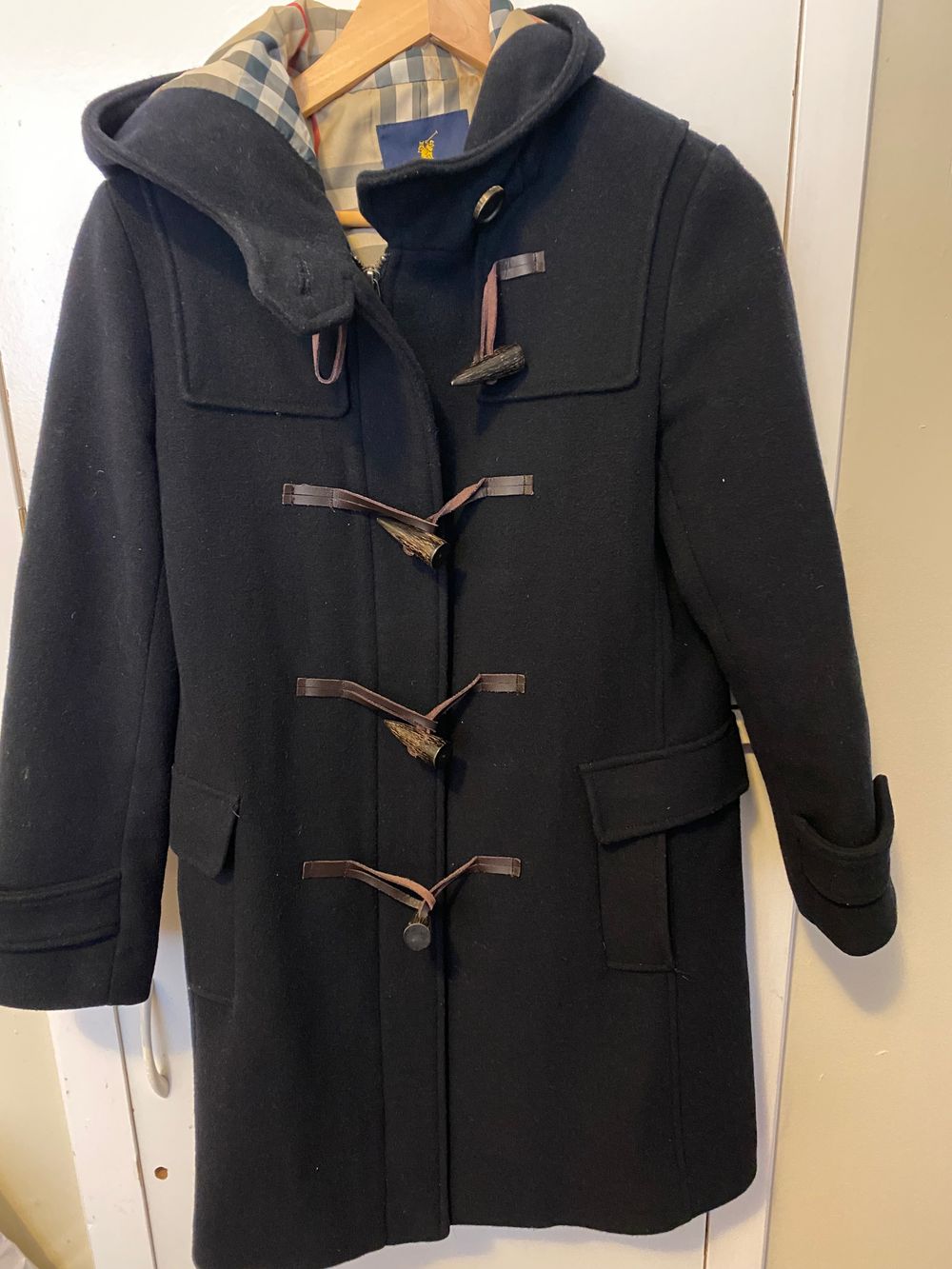 Polo Sport Navy Wool Duffle Coat