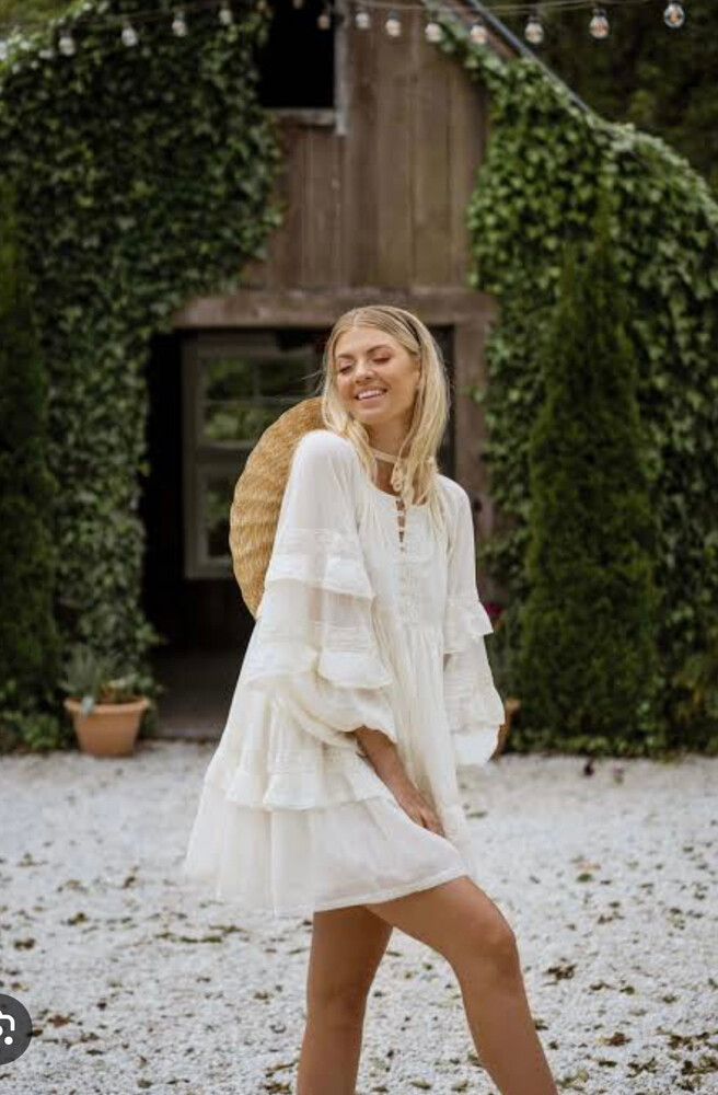 magnolia mini dress spell SPELL & THE GYPSY COLLECTIVE Magnolia Mini Dress