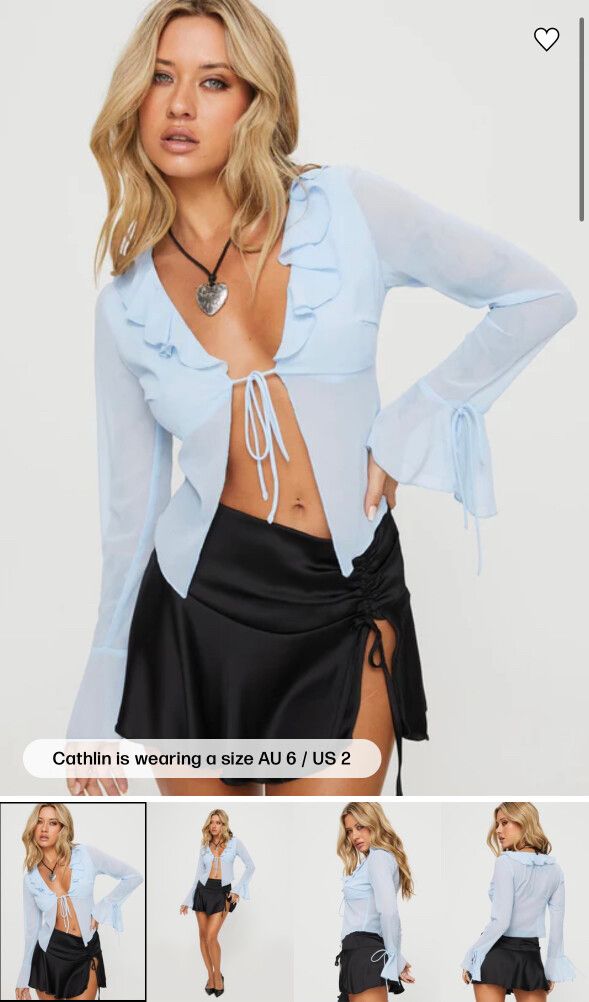 Tomek Long Sleeve Top Blue