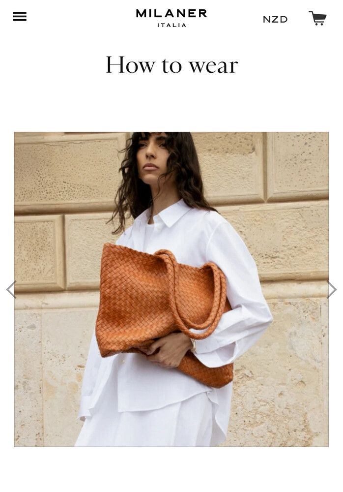 Milaner Elena Classic Bag in Vachetta