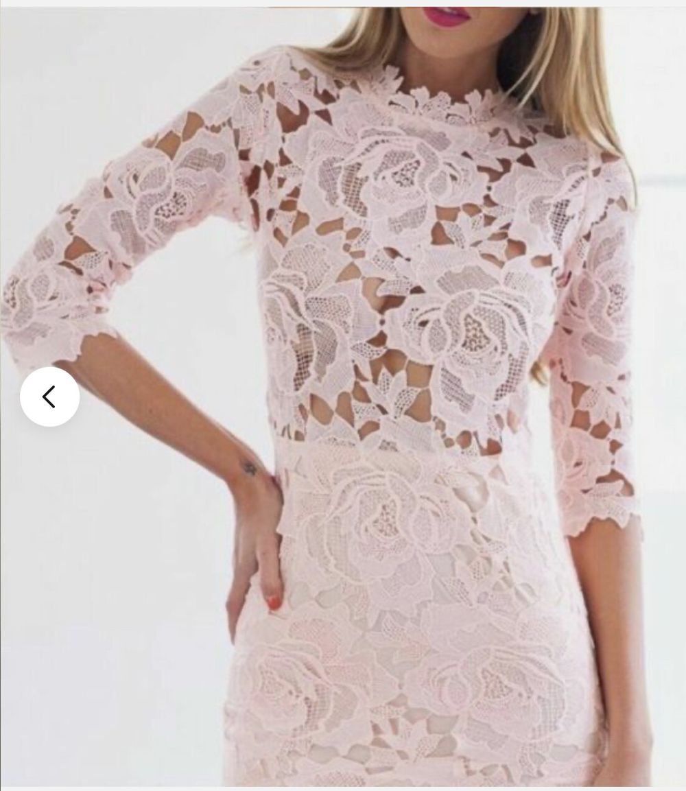 open lace back dress Princess Polly Black Floral Cutout Smocked Long Puff Sleeve Mini Bodyc   Brie