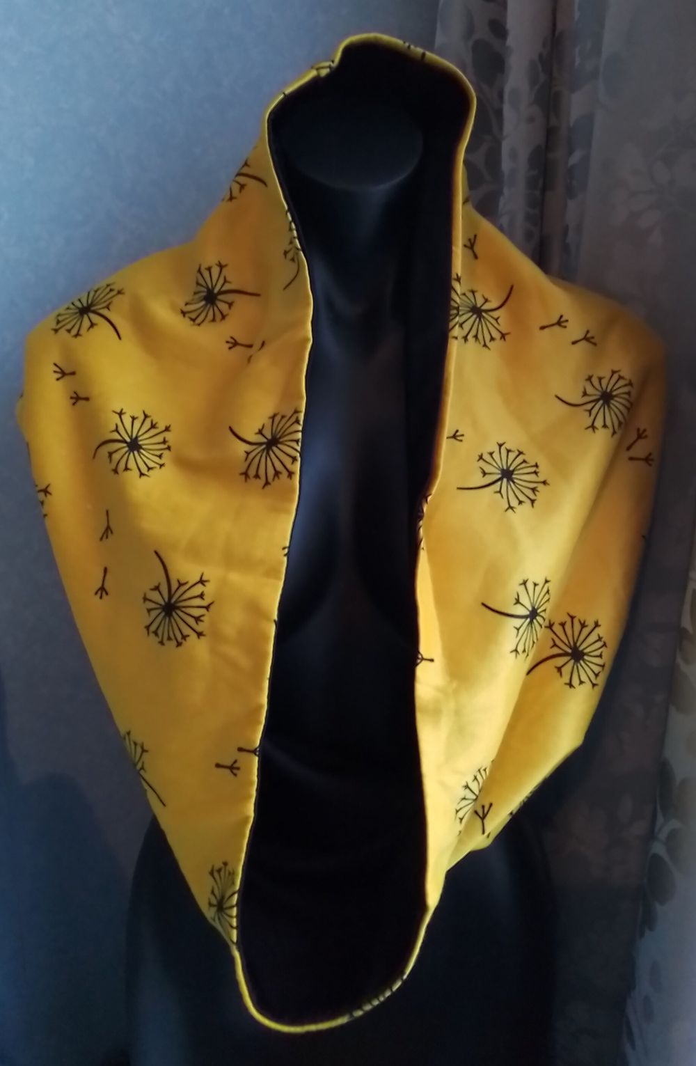 Yellow Dandylion Shrug/Infinity scarf