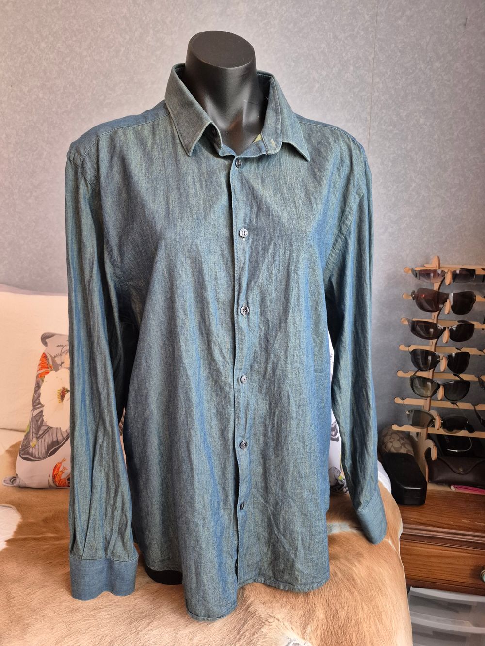 Blue/Green Mens Dress Shirt Trends.